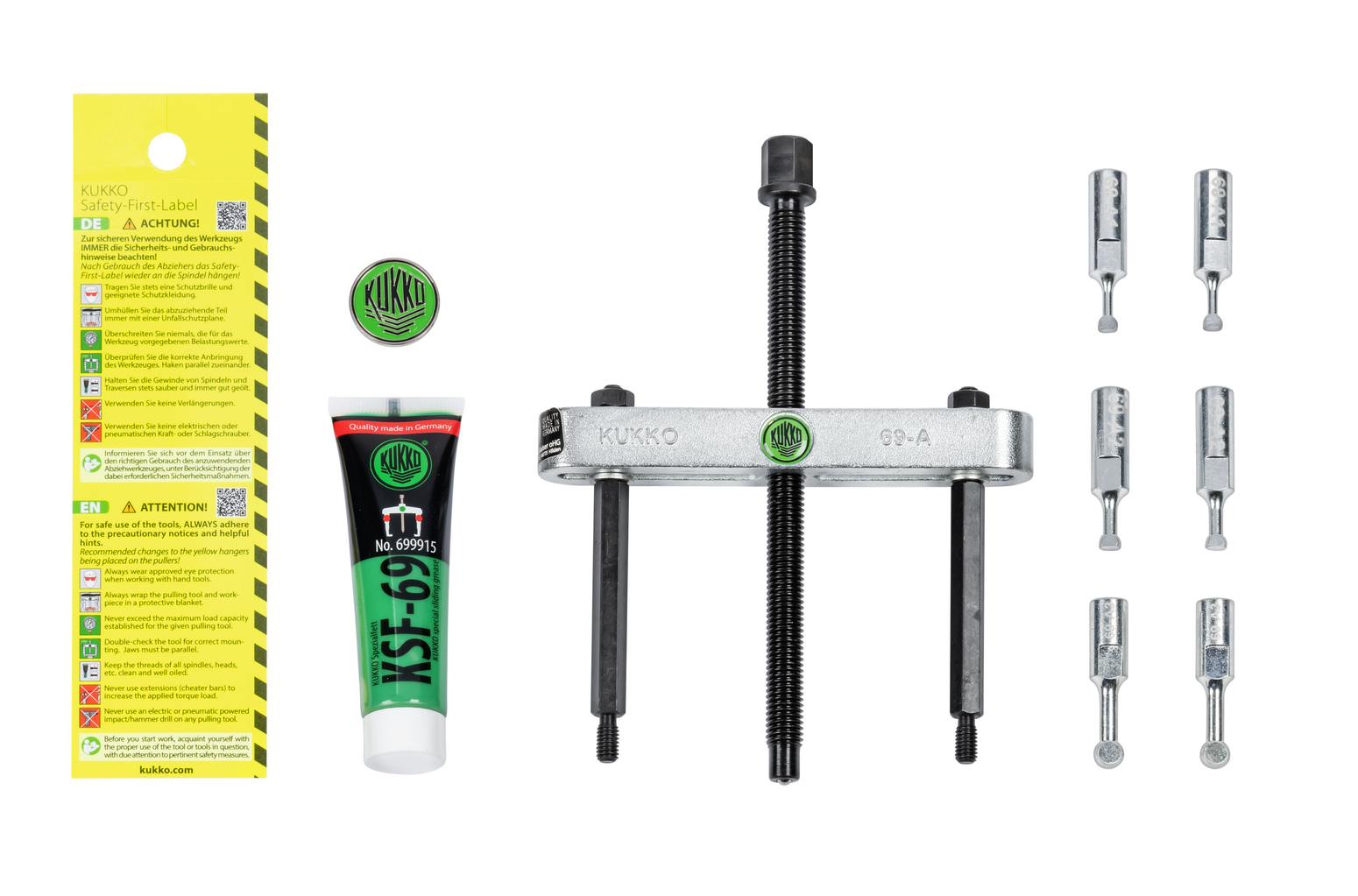 Kukko Ball Bearing Extraction Set Universal For Sale Online OZSWISS EUROPEAN TOOLS