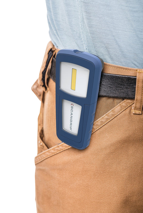 Scangrip MINIFORM Ultra-slim Rechargeable Work Light with Top Light 200 Lumen