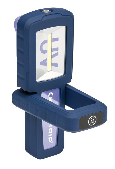 Scangrip UV-FORM Rechargeable LED Work Light with UV-Light on Top