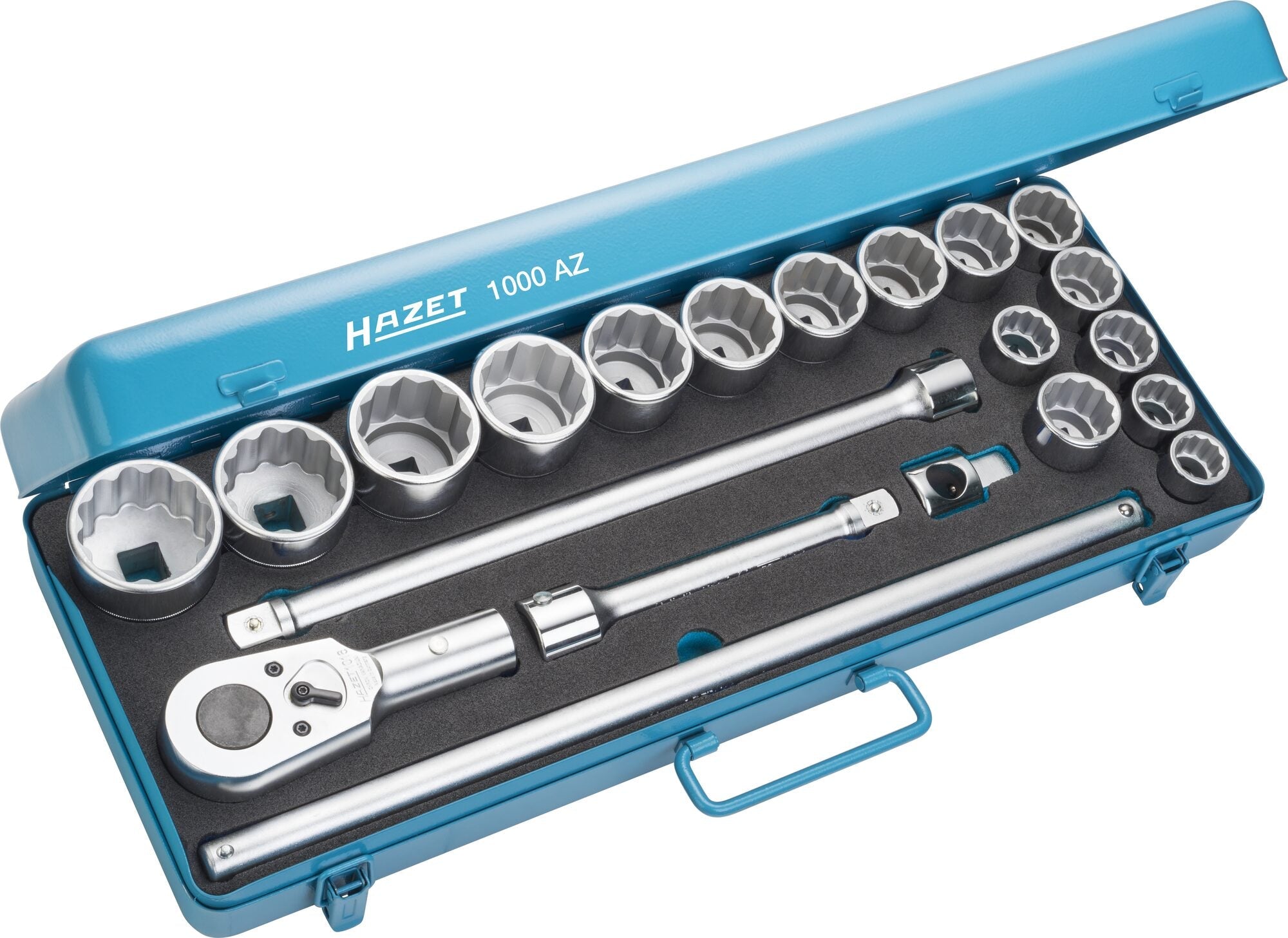 Hazet 21 Pce 3/4in Imperial Socket Set 1000AZ For Sale Online – Mektronics