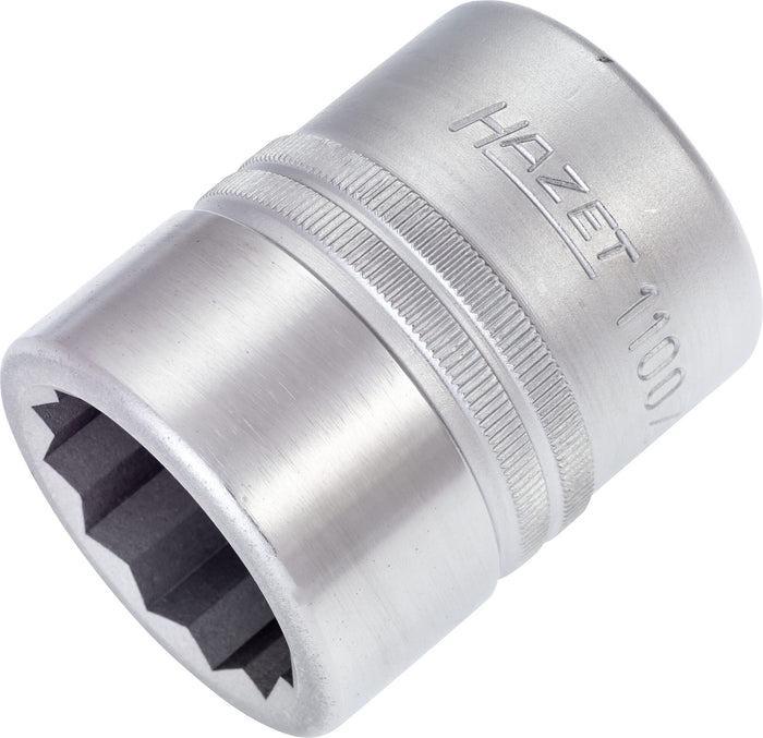 Hazet 1in Drive 12 Point Socket 32mm 1100Z-32 