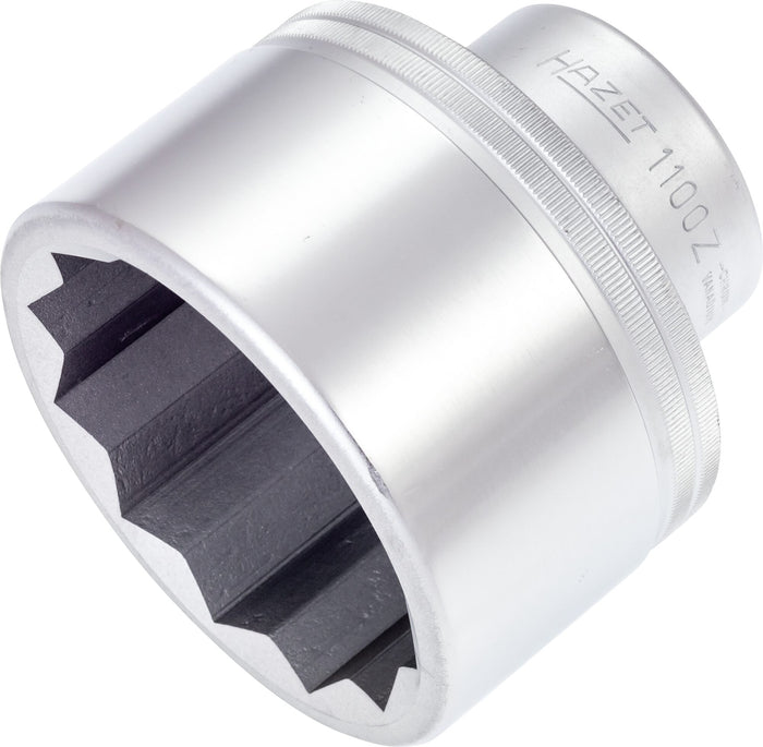 Hazet 1in Drive 12 Point Socket 75mm 1100Z-75 