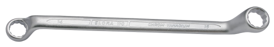 Elora Double-Ended Ring Spanner DIN 838 110-19x22mm