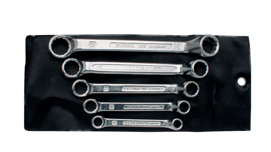 Elora Double-Ended Ring Spanner short 5 Pce 8-17mm 112S 5M