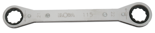 Elora Ratchet Ring Spanner straight 115-16x17mm