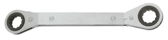 Elora Ratchet Ring Spanner bent 115G-21x22mm