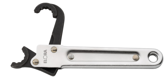 Elora Ring Ratchet-Spanner hinged 117-22mm
