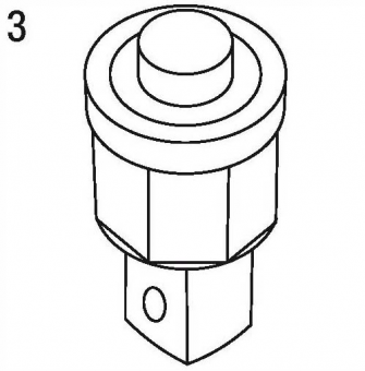 Elora Adapter 1/4in for ring ratchet spanners 118-2