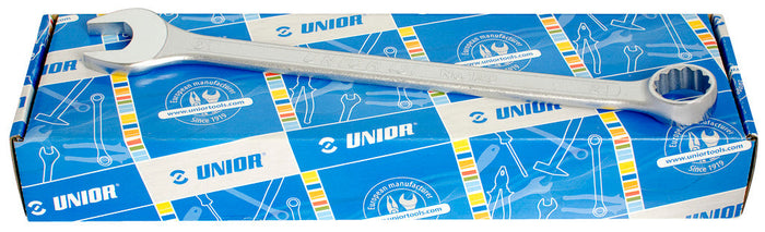Unior 120/1CB Combination Spanner Set, Long Type Metric in Carton Box 17 Pce