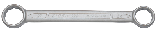 Elora Double-Ended Ring Spanner straight DIN 837 120-36x41mm