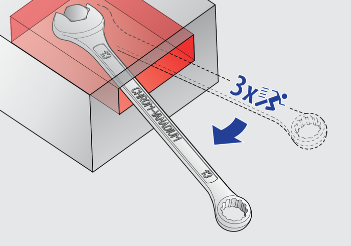Unior 129/1 Combination Spanner IBEX 13mm