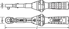 Hazet Torque Wrench 3 Piece 5145-3CT/3