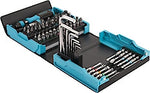 Hazet 69 Piece Smartcase Screwdriver Bit Set 1/4