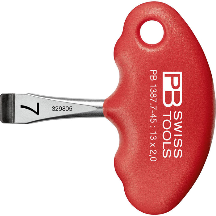 PB Swiss 2mm x 13mm Cross-Handle Slotted Screwdriver
