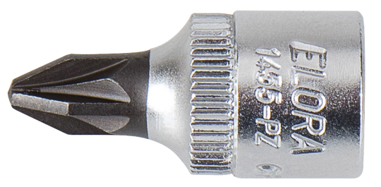 Elora Screwdriver Socket 1/4in supa pozidriv 1455-PZ 2