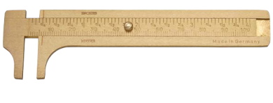 Elora Brass Pocket Caliper measuring range 100mm 1519