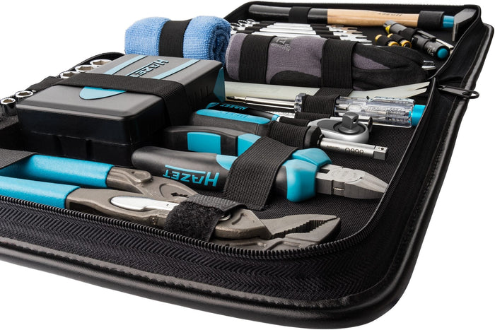 Hazet 64 Pce Premium Tool Leather Case with Tools 1520/64