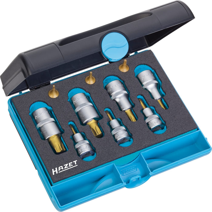 Hazet 10 Pce Mixed Drive Tool Set Torx 1557/10