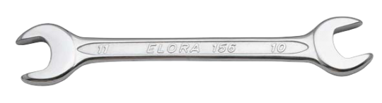 Elora Midget Open Ended Spanner 156A-1/4inx5/16in