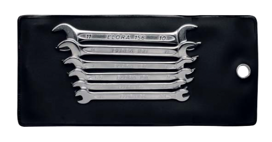 Elora 156S5BA Midget Open Ended Spanner 6 Pce Set