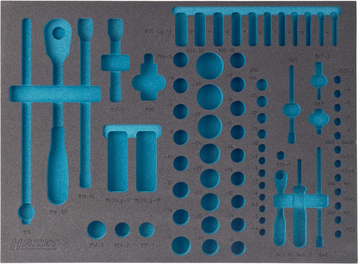 Hazet 2-Component Soft Foam Insert 163-138L