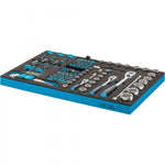 Hazet 100 Pce Tool Set Sockets, Bits & Drivers 163-329/100 Modular Insert Tray