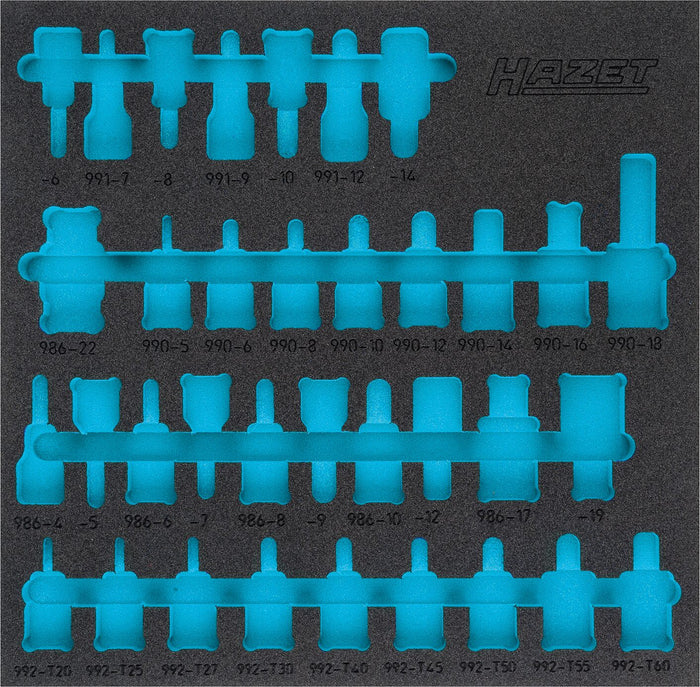 Hazet 2-Component Soft Foam Insert 163-407L