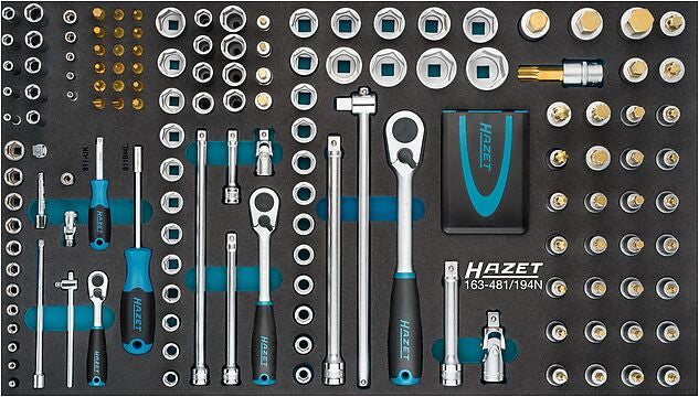 Hazet 179NXXL-7/342 Tool Trolley Assistent 7 Drawer with Tool Assortment 342 Piece