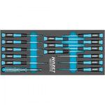 Hazet 15Pce Electronic Screwdriver Kit 163-517/15 Modular Insert Tray