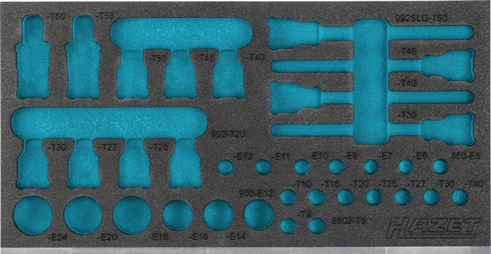 Hazet 2-Component Soft Foam Insert 163-587L