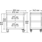 Hazet Service Trolley Tool Trolley Assistant 167-3