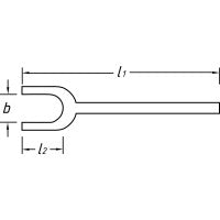 Hazet Removal And Assembly Fork 1780-23 80mm