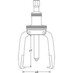 Hazet Puller 3-Arm 1785-150