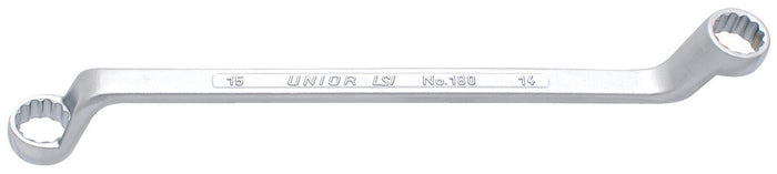 Unior 180/1 Offset Ring Spanners - Metric (Various Sizes)