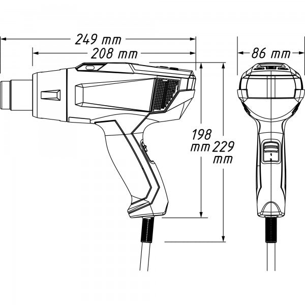 Hazet Heat Gun 1990N-010