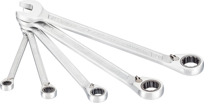 Hazet 606/5 Ratcheting Combination Spanner Set 5 Piece (Metric)