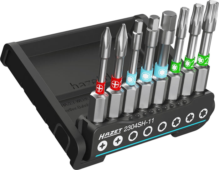 Hazet 2304SH-11 SmartHolder with 8 Screwdriver Bits | Long