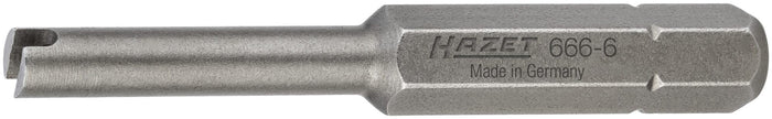 Hazet 666-6 Valve Tool Screwdriver Bit 1/4