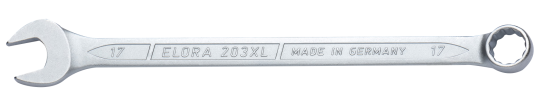 Elora Combination Spanner Extra Long DIN 3113 Form A 203-17mm XL