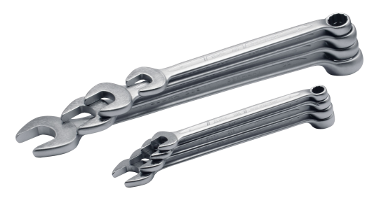 Elora Combination Spanner Set 11 Pce 1/4in-7/8in AF 205S 11AF
