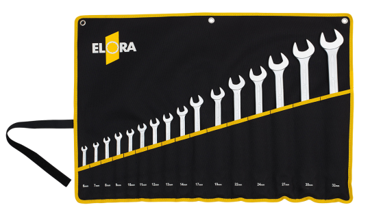 Elora Combination Spanner Set 16 Pce 6-32mm 205S 16MT