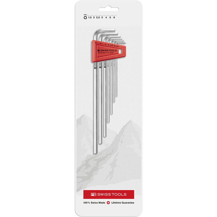 PB Swiss7 Pce Hex Key L-Wrench Set
