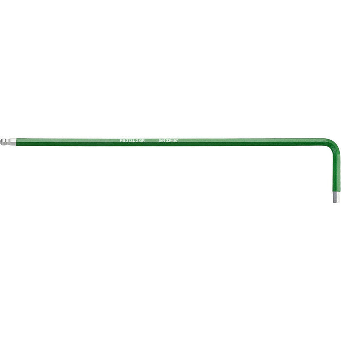 PB Swiss Rainbow Key L-Wrench Long with Ball Point (Various Sizes)