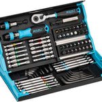 Hazet 73 Pce Smartcase Screwdriver Bit Set 1/4in Hex 2200SC-31 
