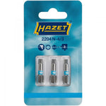 Hazet Torx Bit T8 3 Pack 1/4in Hex Bit 2223N-T8/3