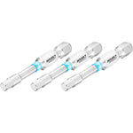 Hazet Extra Long Hexagon Bit 4mm 3 Pack 2204NSLG-4/3