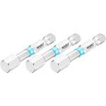 Hazet Extra Long Hexagon Bit 8mm 3 Pack 2204NSLG-8/3