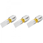 Hazet Slotted Bit 0.8 x 5.5mm 3 Pack 1/4in Hex 2208N-8/3