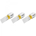 Hazet Slotted Bit 1 x 6mm 3 Pack 1/4in Hex 2208N-9/3