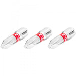 Hazet Phillips Bit PH2 3 Pack 1/4in Hex 2215N-PH2/3